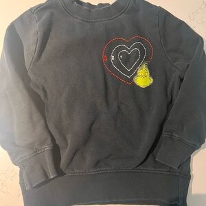 Hanna Andersson Black GRINCH Sweatshirt